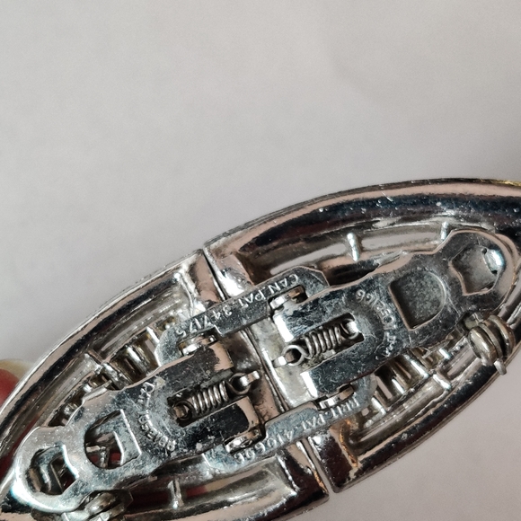 Coro Duette Dress Clips Brooch - Picture 4 of 13